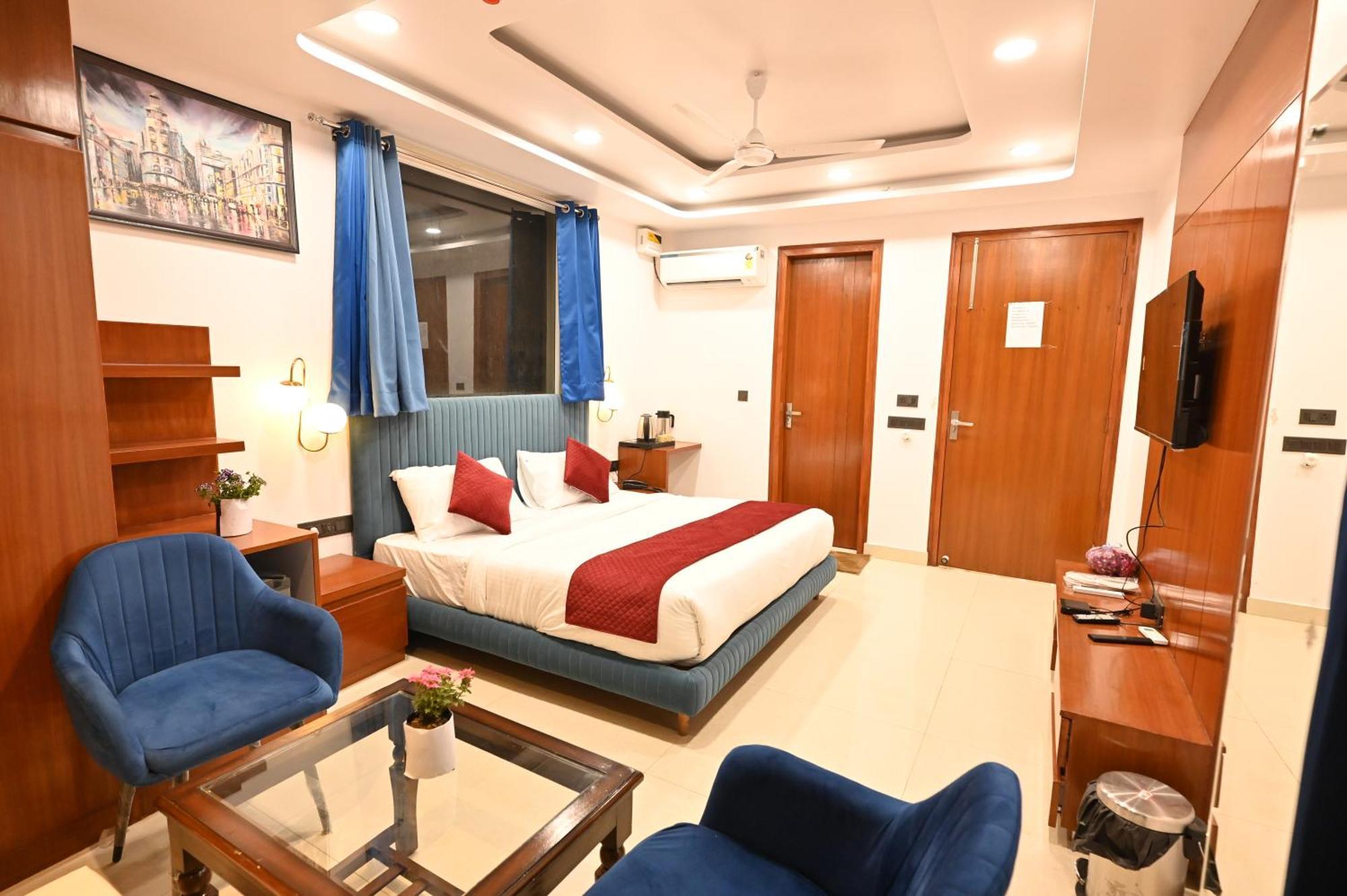 Hotel Down Town Paschim Vihar Delhi  Buitenkant foto